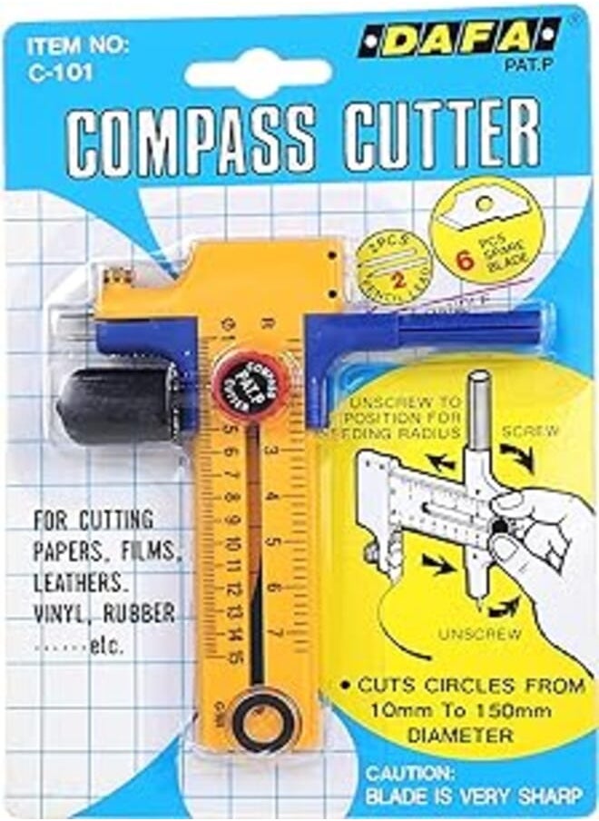 DAFA Dafa 41688 circle cutter - yellow 