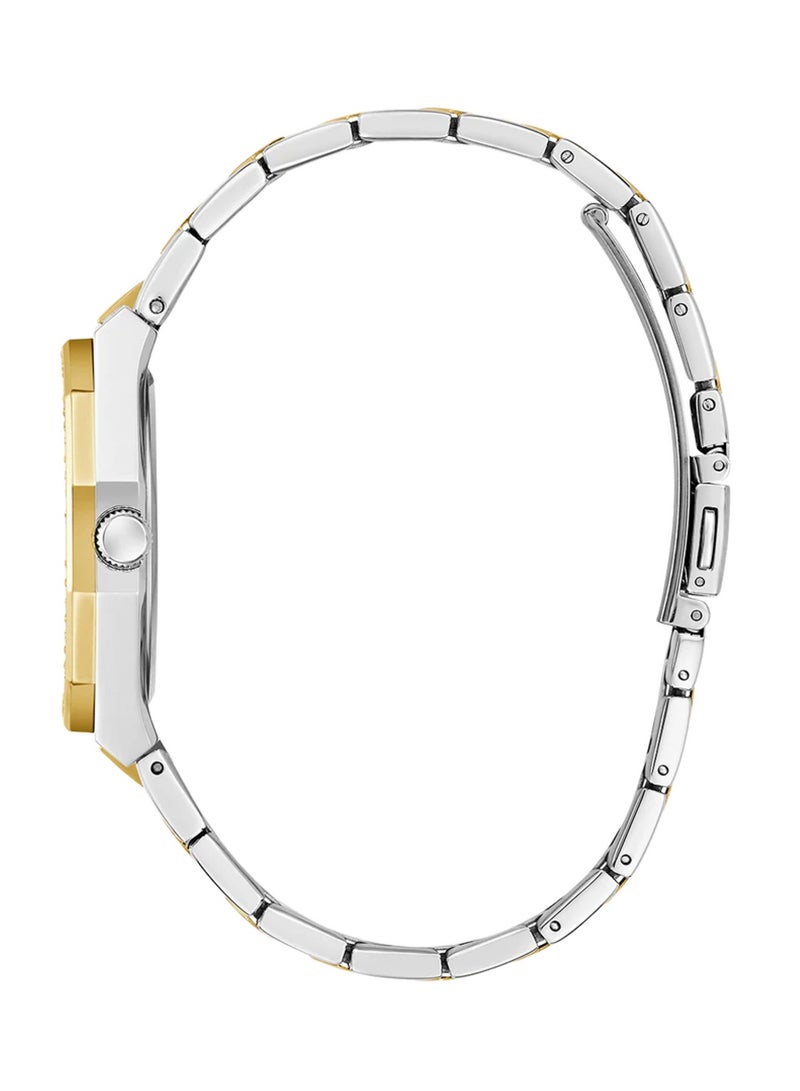 GUESS ساعة نسائية كواتز من الفولاذ المقاوم للصدأ GW0770L4 - 36 مم - Image 3