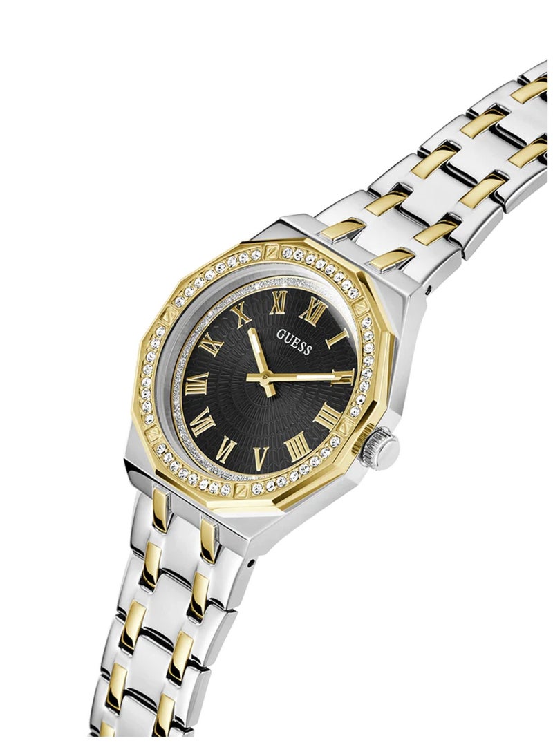 GUESS ساعة نسائية كواتز من الفولاذ المقاوم للصدأ GW0770L4 - 36 مم - Image 2