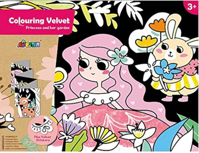 Avenir CH191691 Velvet Princess & Garden, Multi Colour