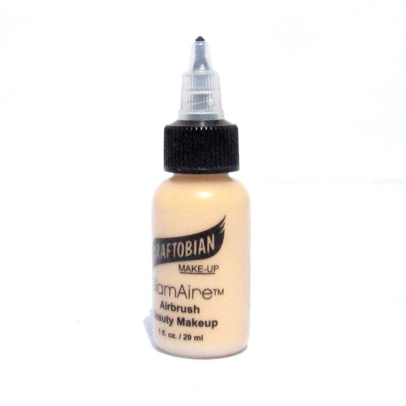 Graftobian GlamAire Airbrush Makeup by Graftobian - High Definition Airbrush Foundation, Professional Formula for Long-Lasting Wear, For Makeup Artists and Beauty Aficionados, Made in USA, Leading Lady (N)