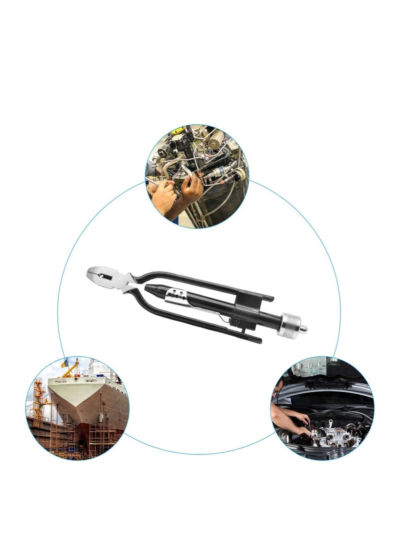 Y&D 6 Inch Safety Wire Twist Pliers, Aircraft Grade Tool for Aviation & Auto Industry, Reversible, High-Carbon Steel, Multi-Function, Lock Fuse Pliers Baling Tie  - Image 3
