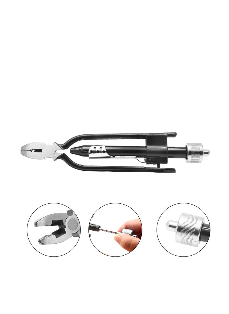 Y&D 6 Inch Safety Wire Twist Pliers, Aircraft Grade Tool for Aviation & Auto Industry, Reversible, High-Carbon Steel, Multi-Function, Lock Fuse Pliers Baling Tie  - Image 2