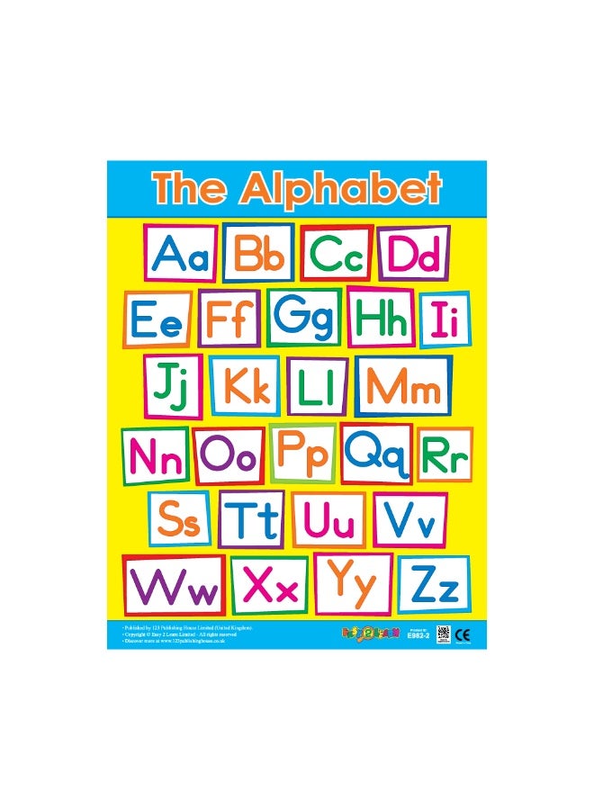 123 ببلشينج هاوس الحروف الإنجليزية - لوحة تعليمية باللغة الإنجليزية - Image 1