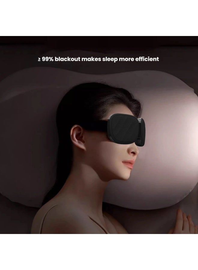 general Simple shading without eye pressure, sleeping eye mask, 3D stereo eye socket, universal fast falling asleep eye mask for male and female students - Image 3