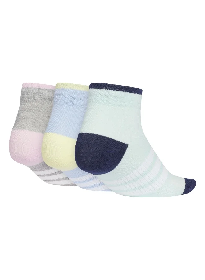 adidas Kids Cc An 3P Grey Training Socks For Kids 5.5K - 7K