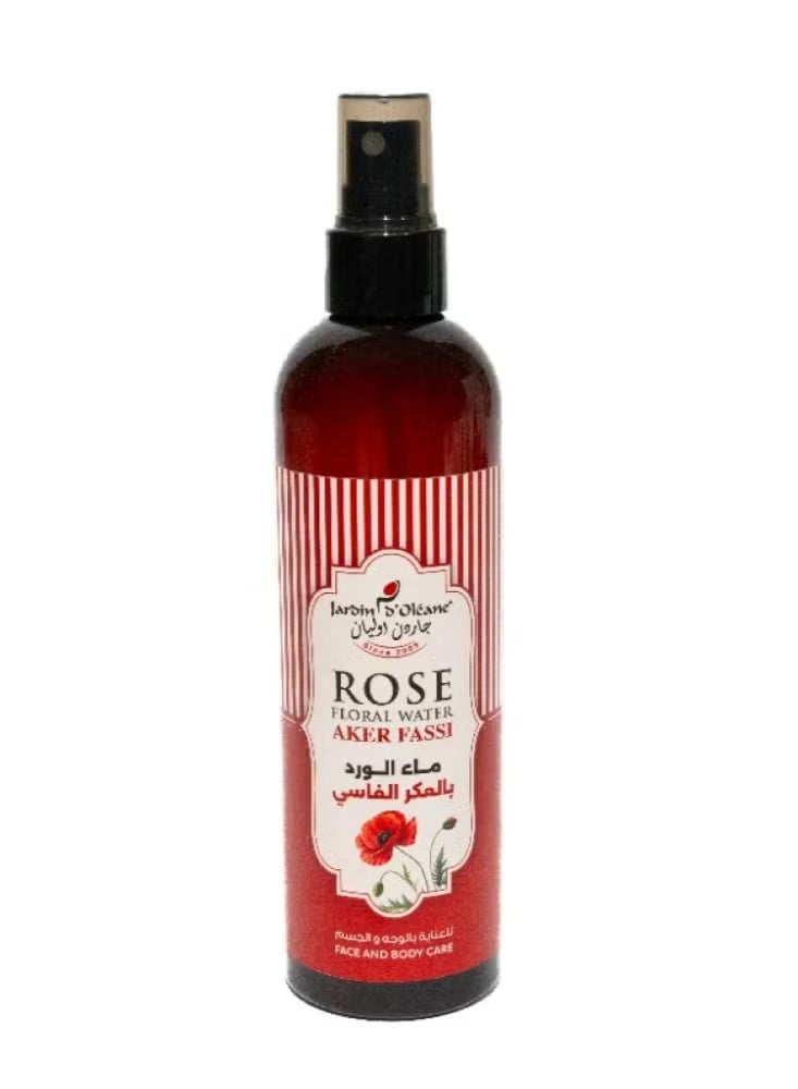 Rosewater with Acre Vase for face and body care - 250ml