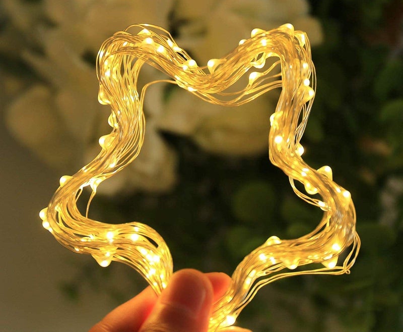 MIRADH Fairy Lights USB Powered String Lights 3M, 30 Led Christmas Lights Fairy String Lights for Party Wedding Festival Bedroom Table Decoration (Warm White, Pack of 1) - Image 3