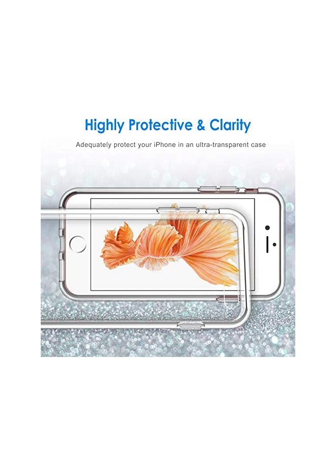 جي تيك حالة لـ iPhone 6 و iPhone 6S ، غطاء موفق للهاتف غير الصفراء غير الصفراء ، مضاد للخلع واضحة (واضح) - Image 4