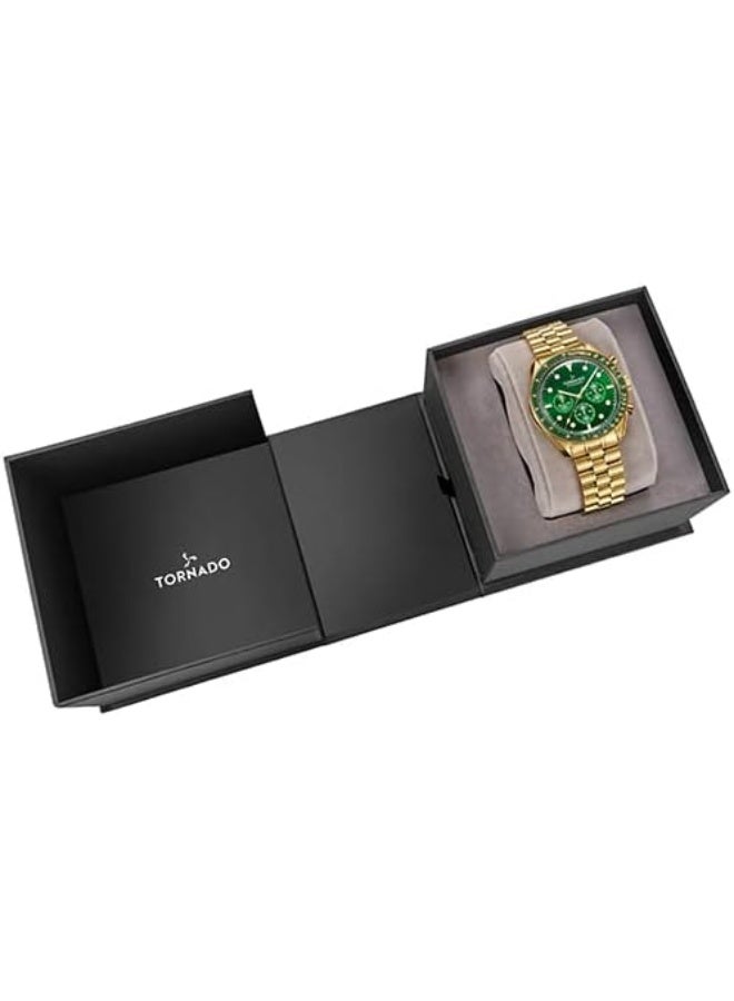 Tornado Cosmic Chrono Men's Miyota JS20 Movement Watch - Image 4