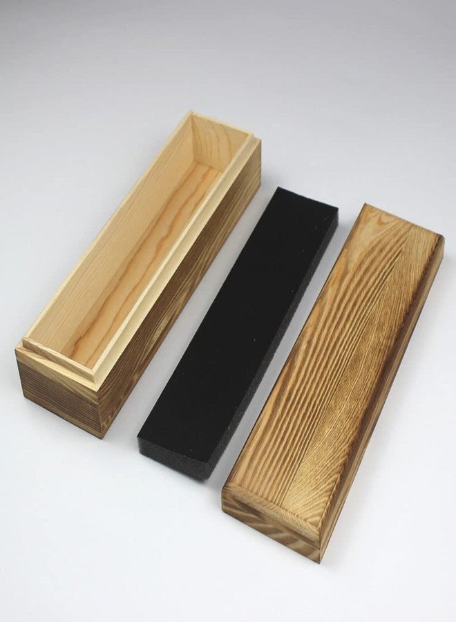 تينسيري علبة تخزين مجوهرات خشبية ريفية من تينسيري، صندوق هدايا خشبي مزخرف للقلائد والأساور والخلاخيل، مستطيلة الشكل - Image 4