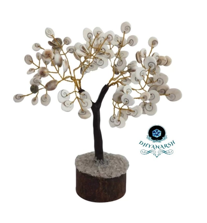 DHYANARSH Gomti Chakra Tree Reiki Healing for Positive Enery Home Decor Metaphysical - Image 1
