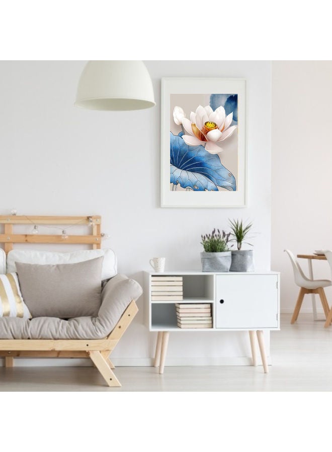 NIBEMINENT DIY Oil Canvas Painting Multicolour - Image 4