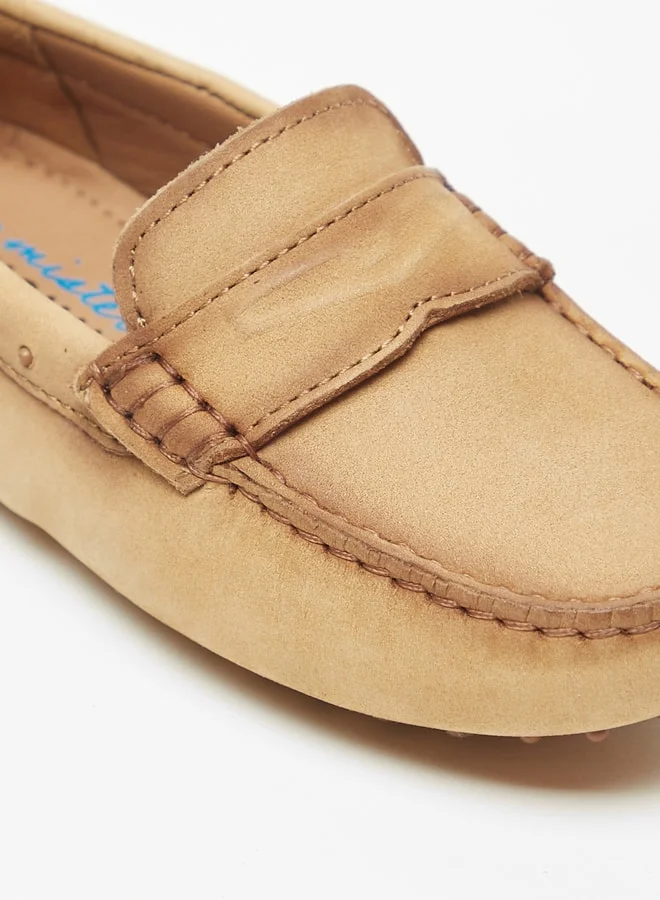 سيد دوتشيني Boys Solid SlipOn Mocassin