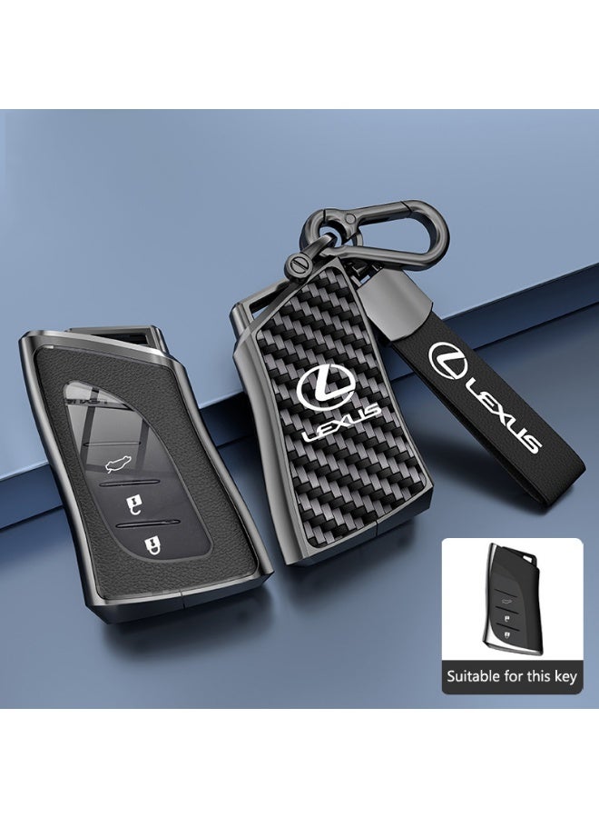 ليكساس غطاء حماية مفتاح السيارة الراقية مناسبة لـ Lexus ES300NX350hRX350hUX260hGX / LS500h حالة قشرة مفتاح السيارة لـ Lexus - Image 1