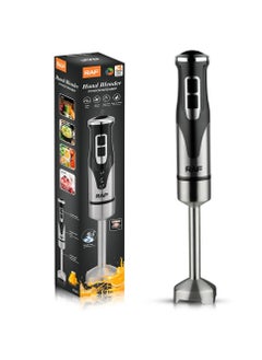 RAF Hand blender combines power and precision to prepare your ingredients quickly and easily to save time in food preparation 800 Watt - 220v, 50Hz, Silver R.323  - Image 1