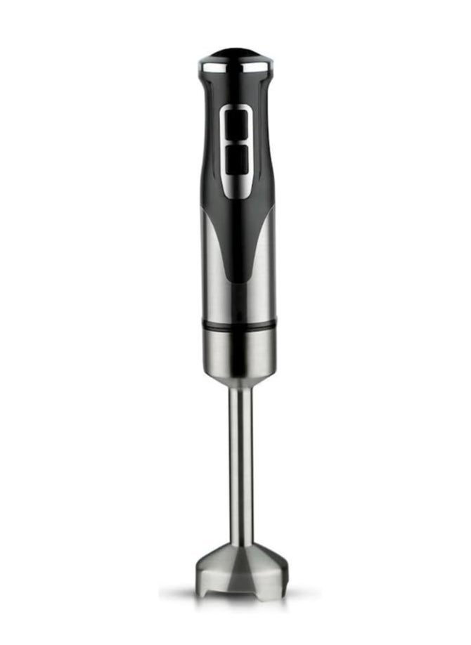 Hand blender combines power and precision to prepare your ingredients quickly and easily to save time in food preparation 800 Watt - 220v, 50Hz, Silver R.323