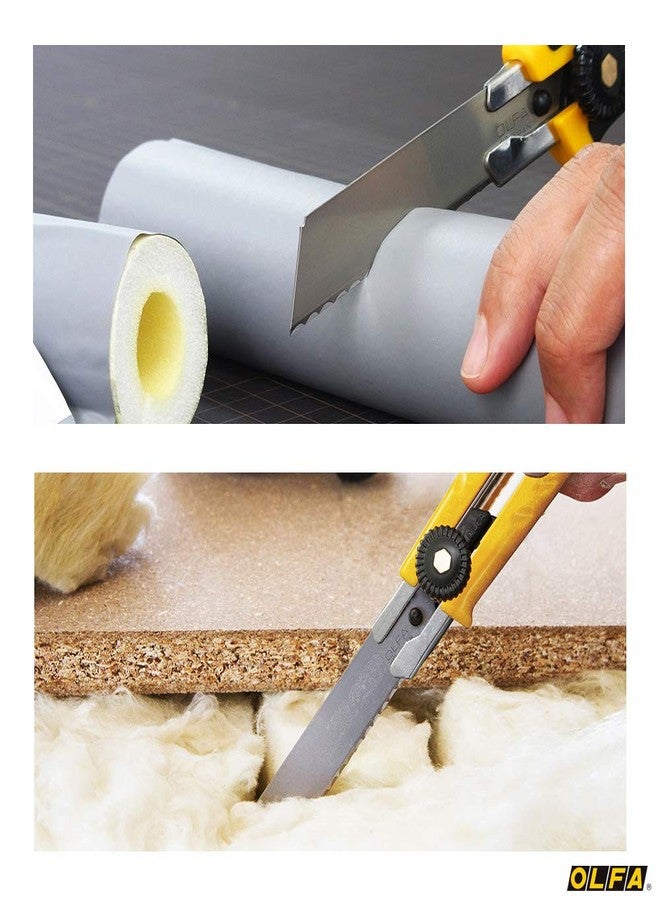 OLFA LBWV3K Wavy Blade Cutter Replacement Blade (Large), Pack of 3 - Image 3