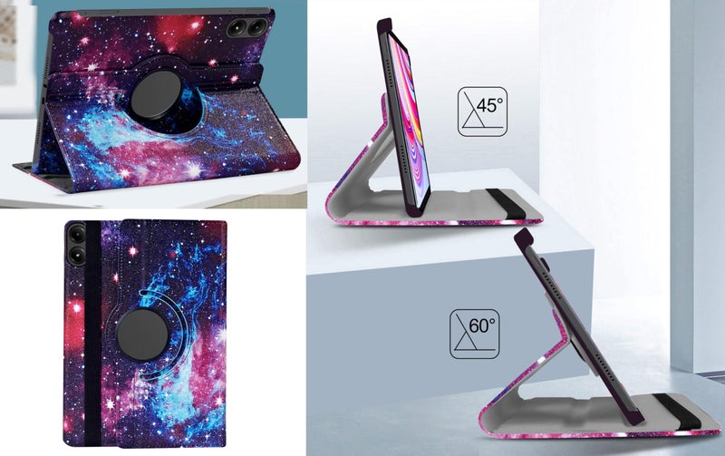 TGK Rotating Flip Cover for Redmi Pad Pro 12.1 inch Case/Poco Pad 12.1 inch Tablet Printed Cases (Starry Sky) - Image 3
