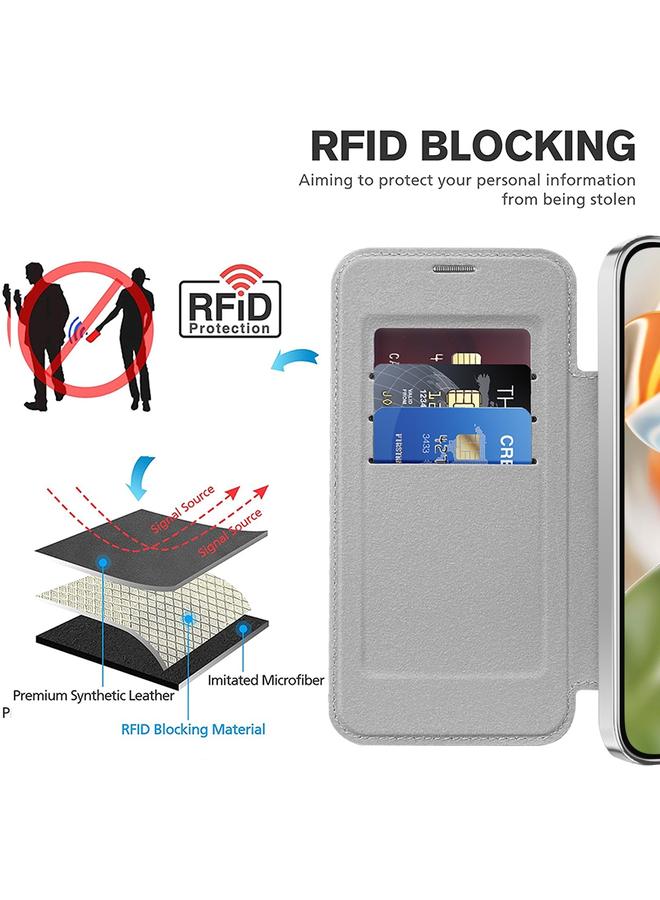 اس-توب جراب هاتف Google Pixel 9 Shield Magsafe RFID المضاد للسرقة من الجلد المعين - Image 5