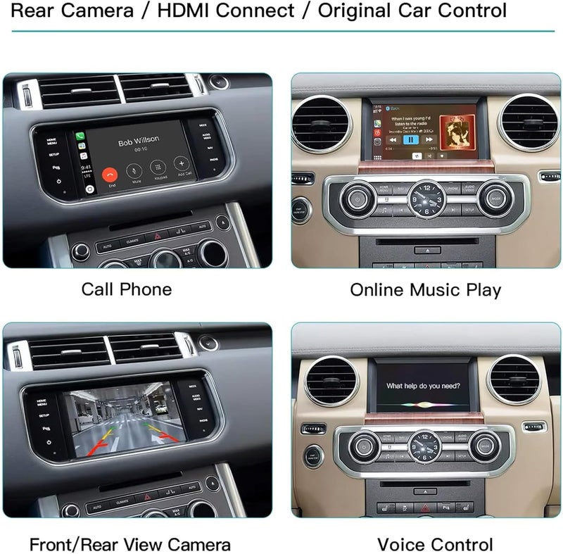 autoabc Wireless Carplay/Android Auto for Land Rover Jaguar Bosch Discovery 4 Aurora Freelander 2 XE XF XJ - Image 3