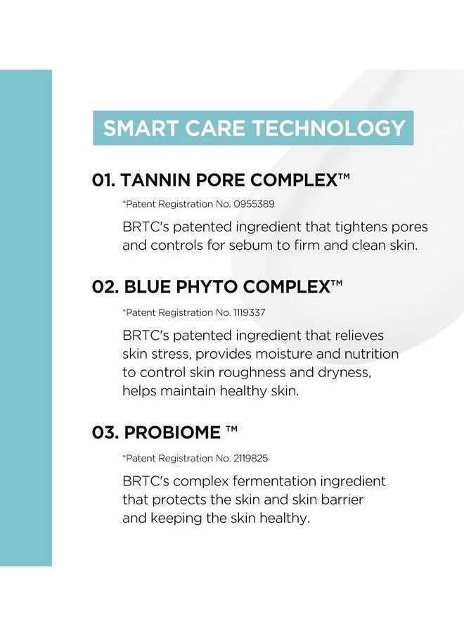 BRTC - BRTC Power Homme All in One Solution | Men's Face Moisturizer | 3-in-1 (Toner+Lotion+Essence) | Sebum Control, Korean Skincare (200ml, 6.76 fl.oz) - Image 1
