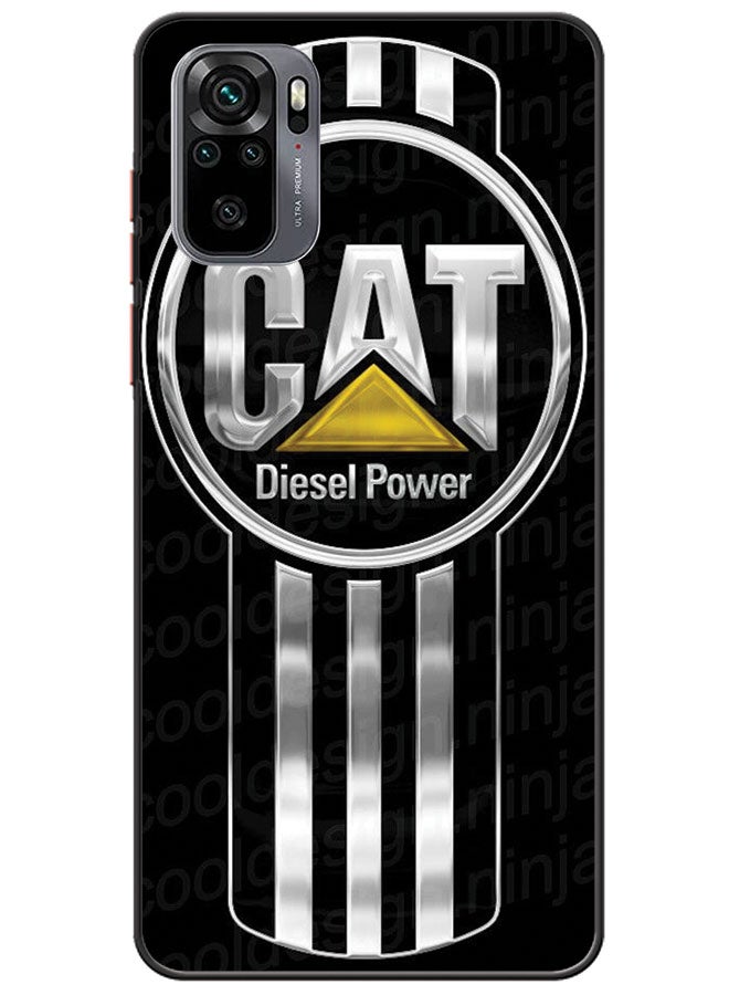 Protective Case Cover For Xiaomi Redmi Note 10 4G Cat Diesel Power