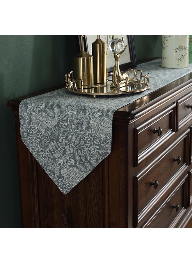 Bluejw Light Luxury Table Runner Home Decorative High-end Coffee Table Cloth TV Cabinet Cover Cloth Living Room Dining Table Long Tablecloth Cotton And Linen Tea Mat - Image 1