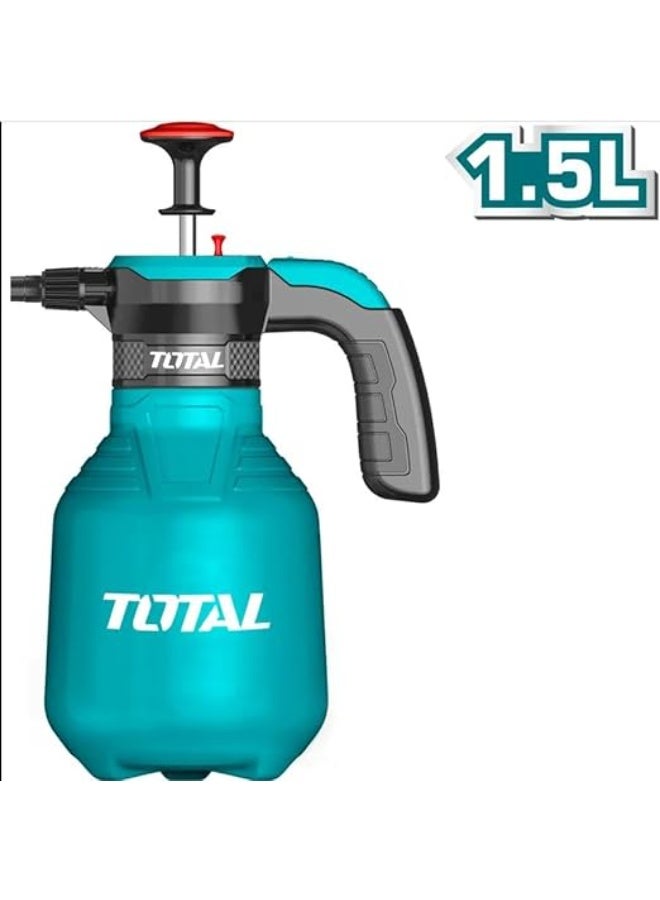 TOTAL THSPP201502 Pressure Sprayer 1.5L – Handheld Pump Sprayer for Gardening, Plant Care, Home Cleaning, Disinfection, Car Care, and Multi-Purpose Spraying Applications - Image 2
