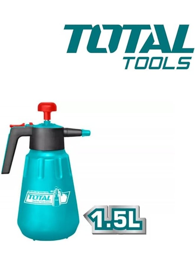 TOTAL THSPP201502 Pressure Sprayer 1.5L – Handheld Pump Sprayer for Gardening, Plant Care, Home Cleaning, Disinfection, Car Care, and Multi-Purpose Spraying Applications - Image 1
