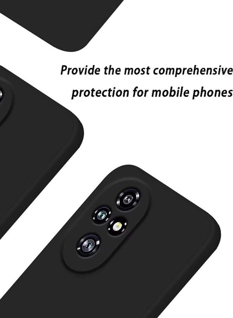 general Honor 200 Pro 5G Case Liquid Silicone, Soft Smooth Touch Honor 200 Pro Phone Case Silicone Shockproof Thin Cover - Image 2