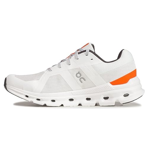 On Running Cloudrunner Men's Trainers, Undyed White Flame, 12 Men - Image 1