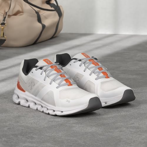 On Running Cloudrunner Men's Trainers, Undyed White Flame, 12 Men - Image 2