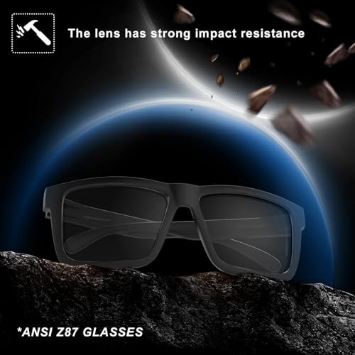 MAXJULI Blue Light Glasses XXL Size Double Extra Large Z87 for Big Wide Heads Men (Black) - Image 5