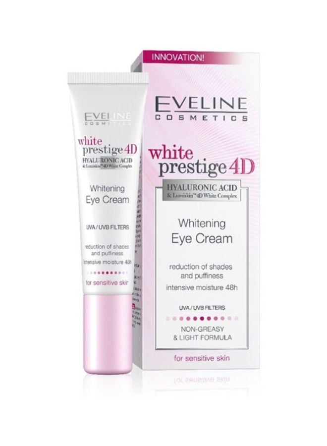 Eveline White Prestige 4D Whitening Eye Cream - Image 3