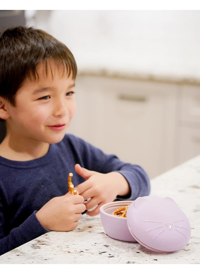 melii Silicone Cat Bowl With Lid 350 ML  - Image 5