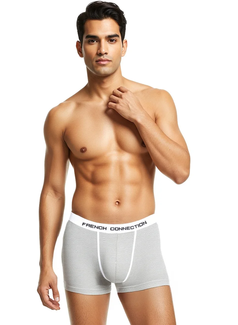 فرنش كونكشن 3 Pack Multi-Color Solid Briefs