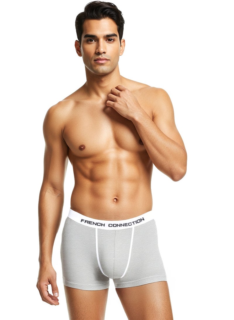 French Connection 3 Pack Multi-Color Solid Briefs - Image 2