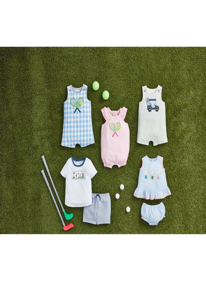 Mud Pie Baby Boy Tennis Jon Jon; 6-9 Months - Image 2