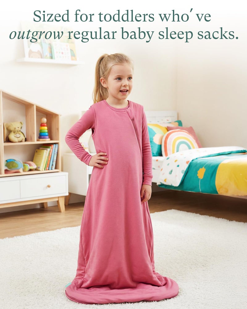 PurComfy Extra-Long Toddler Sleep Sack, Premium Bamboo Viscose Warm Sleeping Bag Supersoft 1.0 TOG Wearable Blanket 3T-4T-5T - Image 3