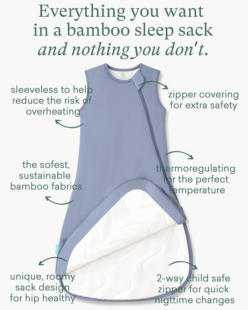 PurComfy Extra-Long Toddler Sleep Sack, Premium Bamboo Viscose Warm Sleeping Bag Supersoft 1.0 TOG Wearable Blanket 3T-4T-5T - Image 2