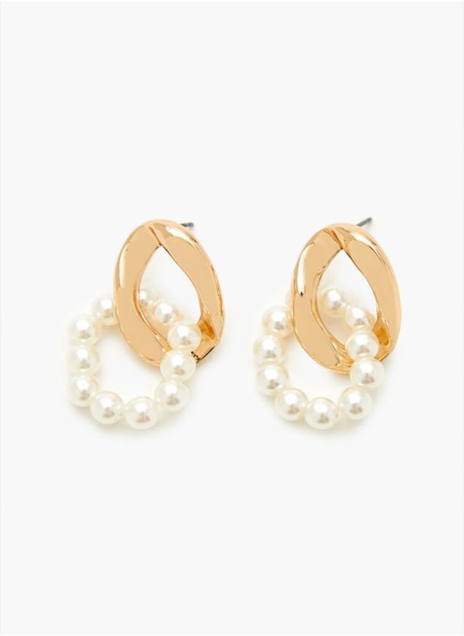 Faux Pearl Chain Drop Earrings - pzsku/ZAF35406F0DDFD14A920BZ/45/_/1733258771/9ff1f2fd-2369-485f-9335-34a088495dc8