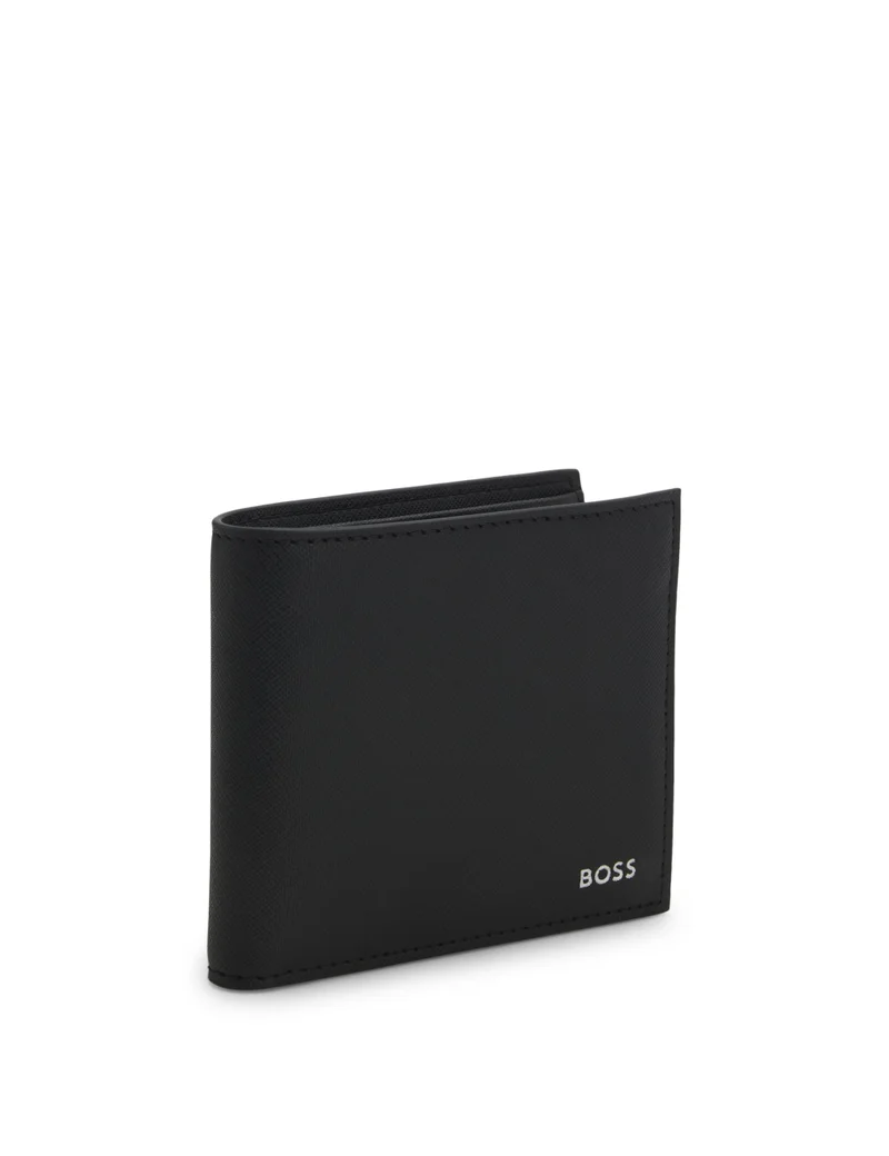 BOSS Billfold wallet with foil-embossed logo