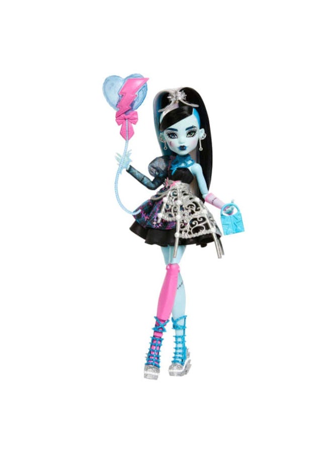 MONSTER HIGH دمية فرانكي شتاين من مونستر هاي لعيد الميلاد المخيف الحلو - Image 2