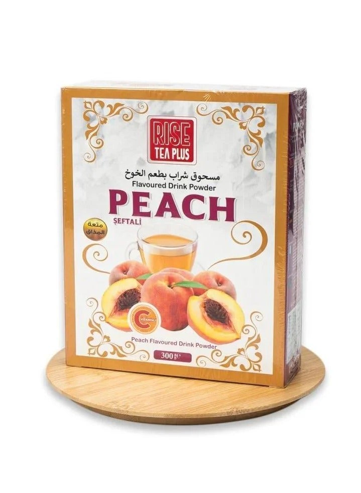 Rise Peach Flavoured Drink Powder 300g - Image 1