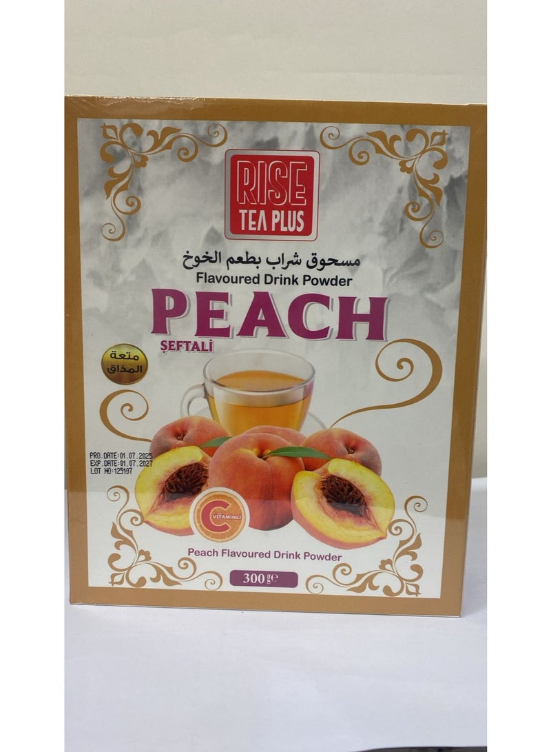 Rise Peach Flavoured Drink Powder 300g - Image 2