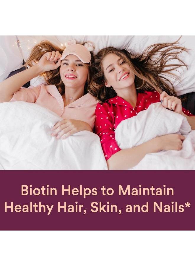 SmartyPants Teen Girl Multivitamin Gummies: Omega 3 Fish Oil (EPA/DHA), Vitamin C, D3, B12, Vitamin A, K & Zinc, Gluten Free, Includes Biotin to Support Hair, Skin & Nails, 120 Count (30 Day Supply) - Image 3