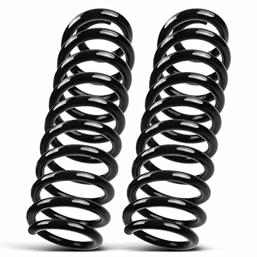 A-Premium 2Pcs Front Suspension Coil Spring Set Compatible with Jeep Grand Cherokee 2011-2020 & Dodge Durango 2011-2020, Driver and Passenger Side, Replace# 68029626AF - Image 1