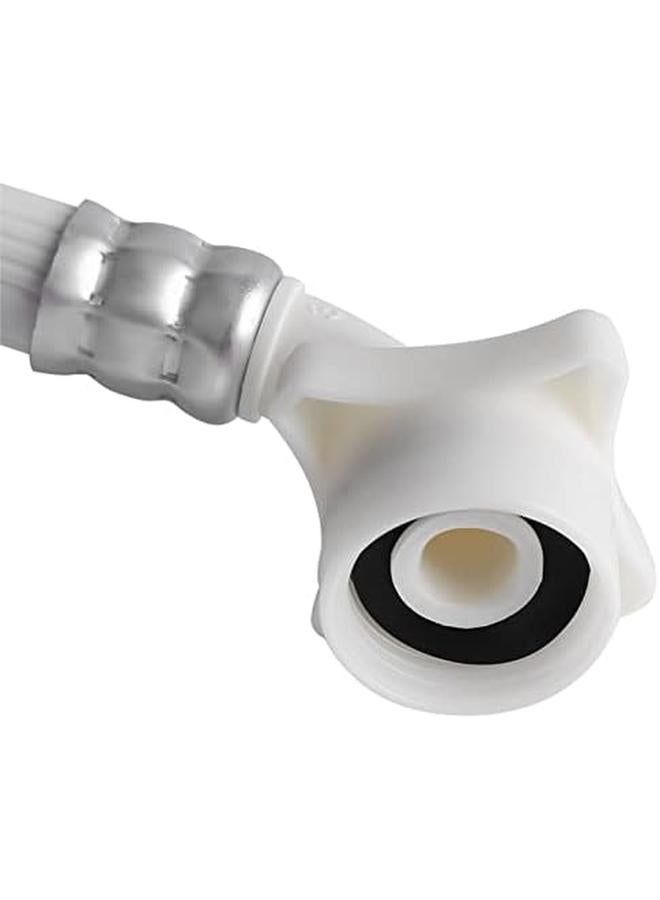 Water Inlet Hose Corrosion High Pressure Resistant Hose White Tension Resistant For Home Automatic Washing Machine 2M  - Image 3