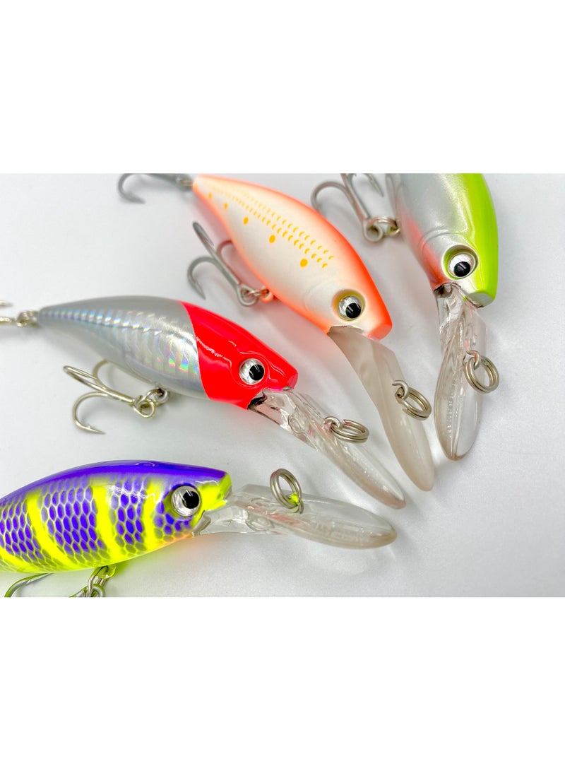 Asari KODO 75S Sinking Minnow Fishing Lure – 75mm / 18g Hard Bait – Long Casting Predator Lure – 4 Colors Available - Image 3